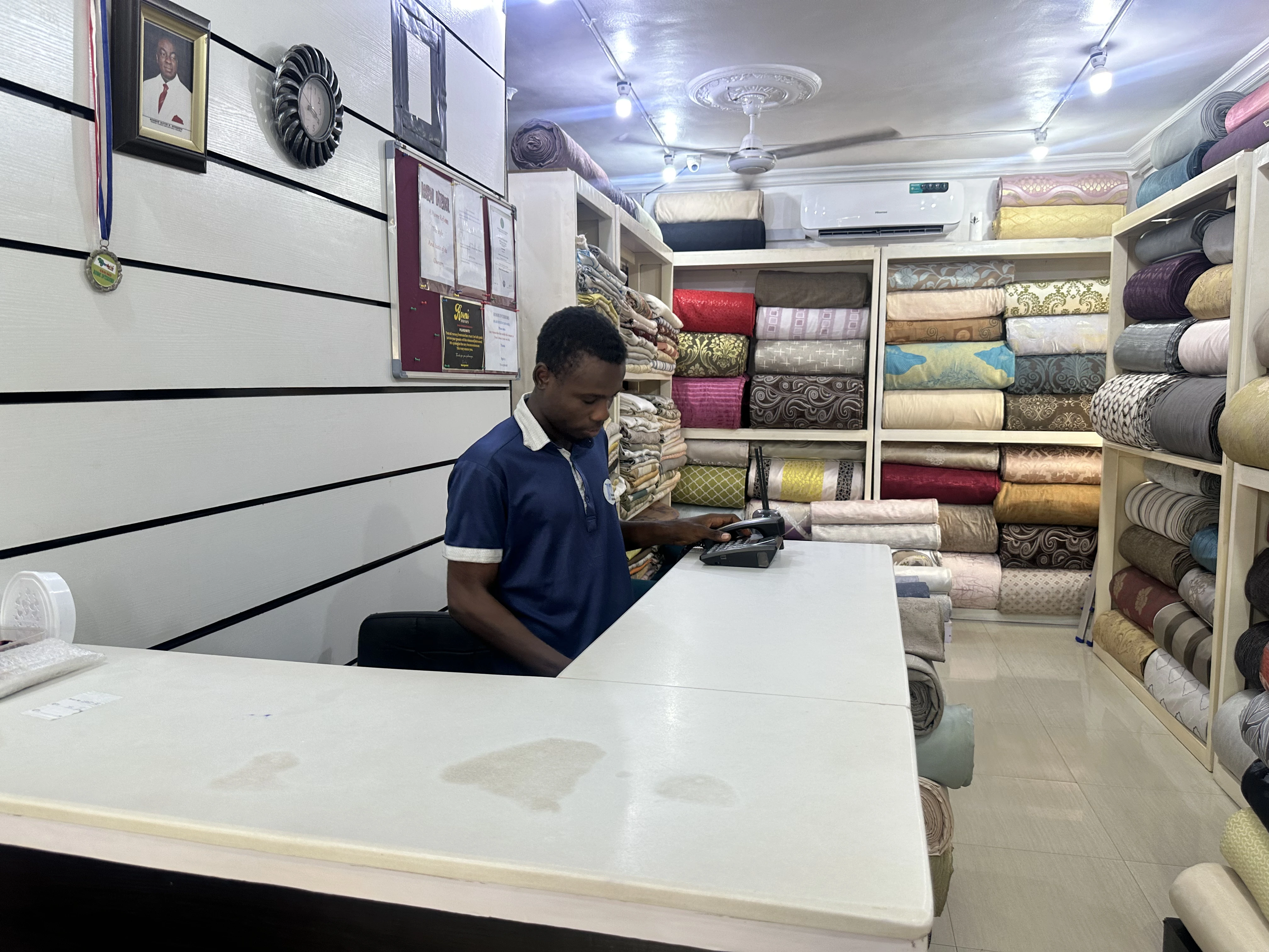 Curtain and blind installation Asaba